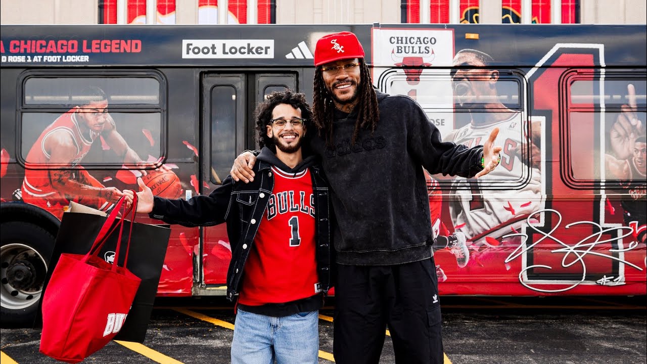 Derrick Rose surprises diehard fans while they thank him