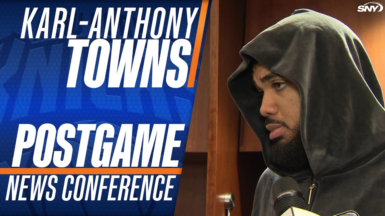 Karl-Anthony Towns on Knicks fans booing during loss to Mavs