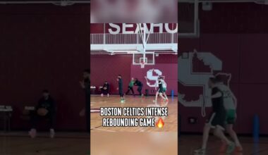 Boston Celtics Intense Rebounding Drill