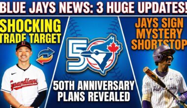 Blue Jays Breaking News: Mystery SS Signing, Steven Kwan Trade Buzz, Rogers Centre 50th Upgrade!