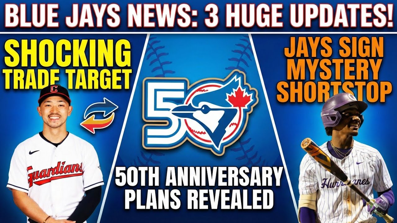 Blue Jays Breaking News: Mystery SS Signing, Steven Kwan Trade Buzz, Rogers Centre 50th Upgrade!