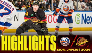 Game in 10 | Vancouver Canucks vs. New York Islanders Highlights (Jan 19, 2026)