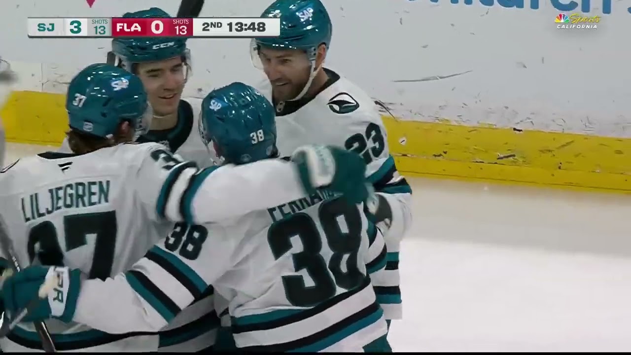 San Jose Sharks at Florida Panthers Game Highlights (1/19)