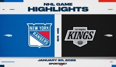 NHL Highlights | Rangers vs. Kings - January 20, 2026