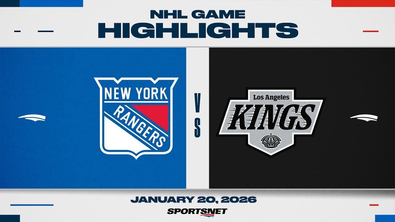 NHL Highlights | Rangers vs. Kings - January 20, 2026