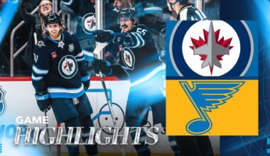 Winnipeg Jets vs. St. Louis Blues - Game Highlights