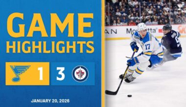 Game Highlights: Jets 3, Blues 1