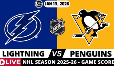 TAMPA BAY LIGHTING VS PITTSBURGH PENGUINS 🏒 NHL Season 2025-26 | Live Scoreboard & Fans Chat