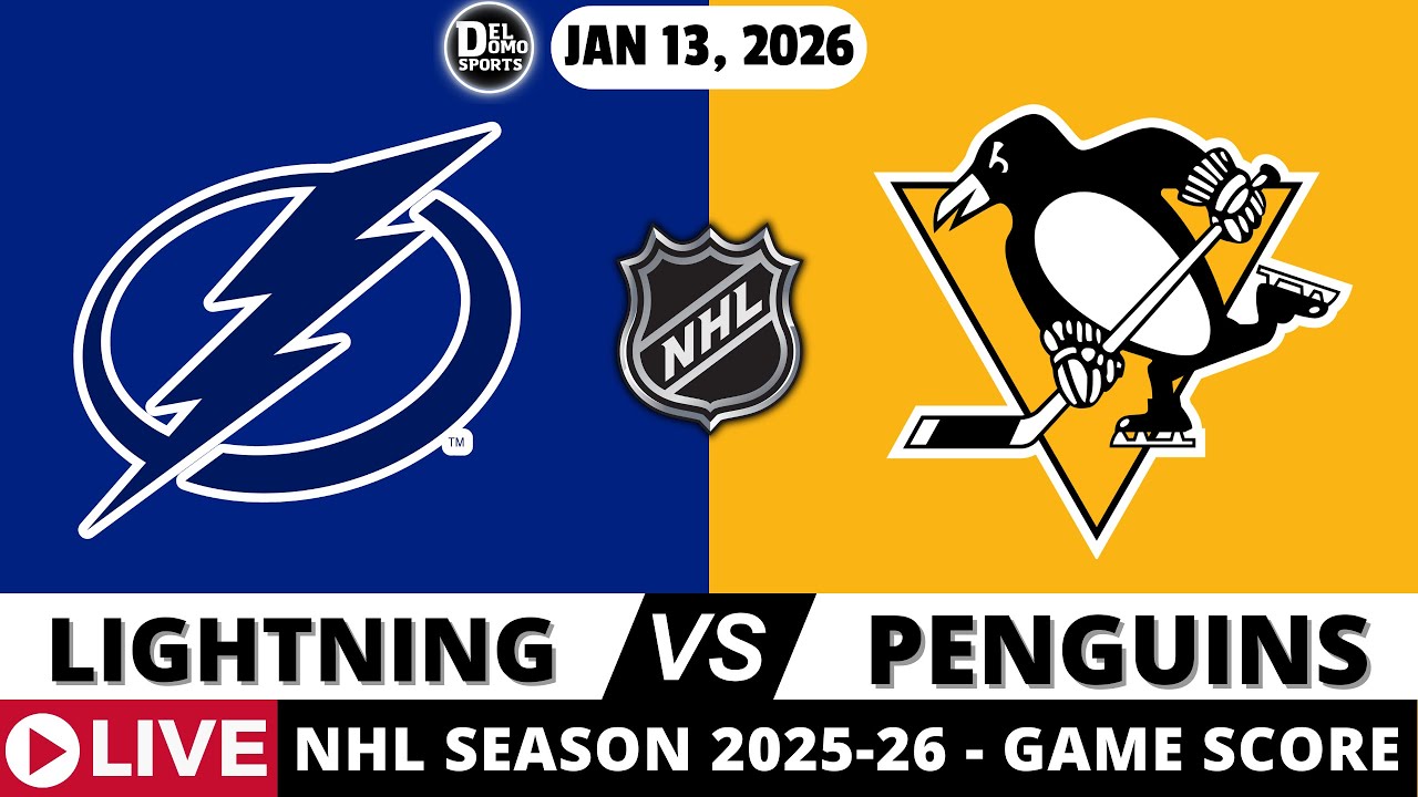 TAMPA BAY LIGHTING VS PITTSBURGH PENGUINS 🏒 NHL Season 2025-26 | Live Scoreboard & Fans Chat
