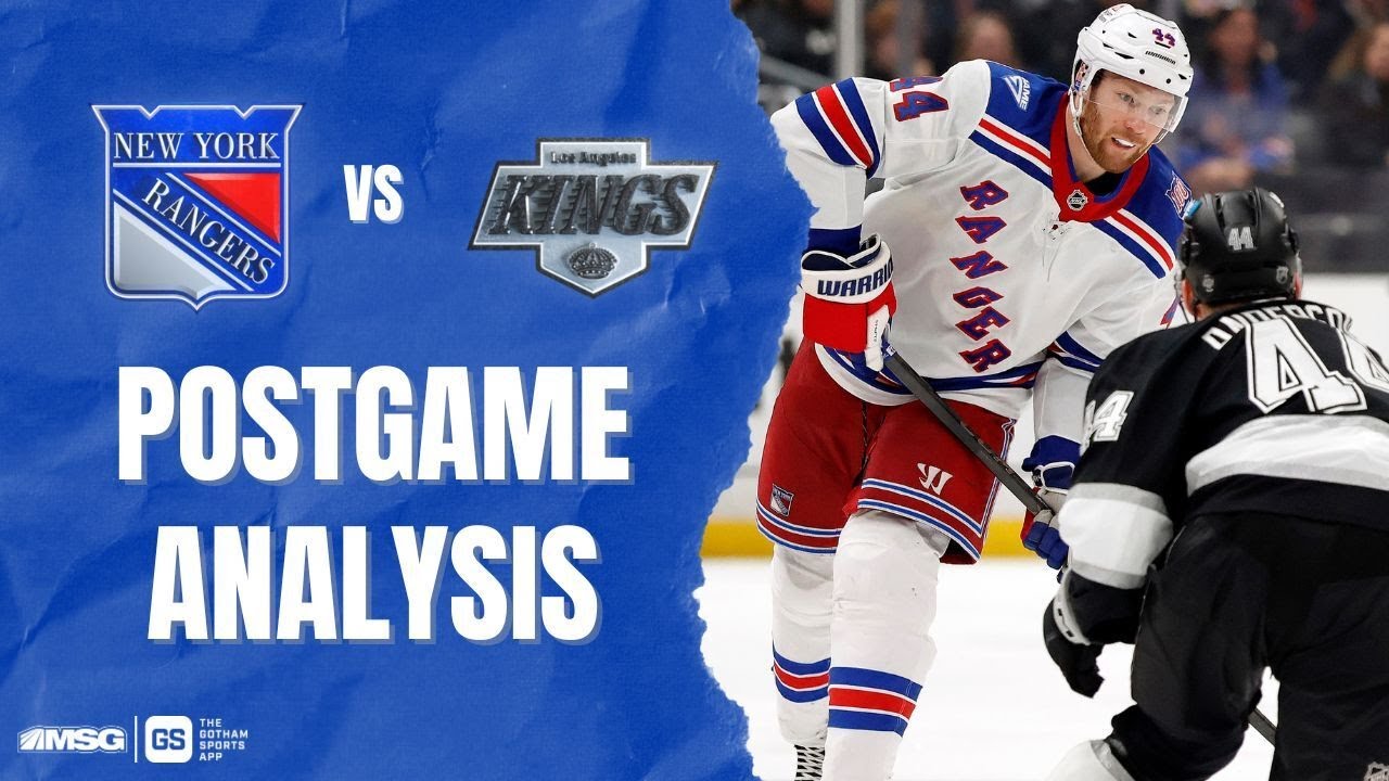 Kings Hang On To Defeat Rangers 4-3 | New York Rangers