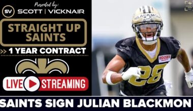 BREAKING | NEW ORLEANS SAINTS NEWS | SAINTS SIGN JULIAN BLACKMON TO 1 YEAR DEAL
