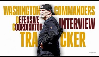 Washington Commanders DEFENSIVE COORDINATOR UPDATE | HIRE Darnell Stapleton as OLINE COACH