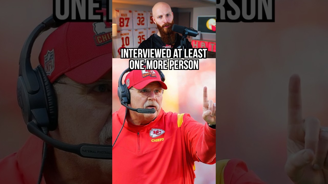 So the Chiefs actually interviewed another OC candidate...