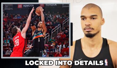 Victor Wembanyama Discusses the Importance of Details