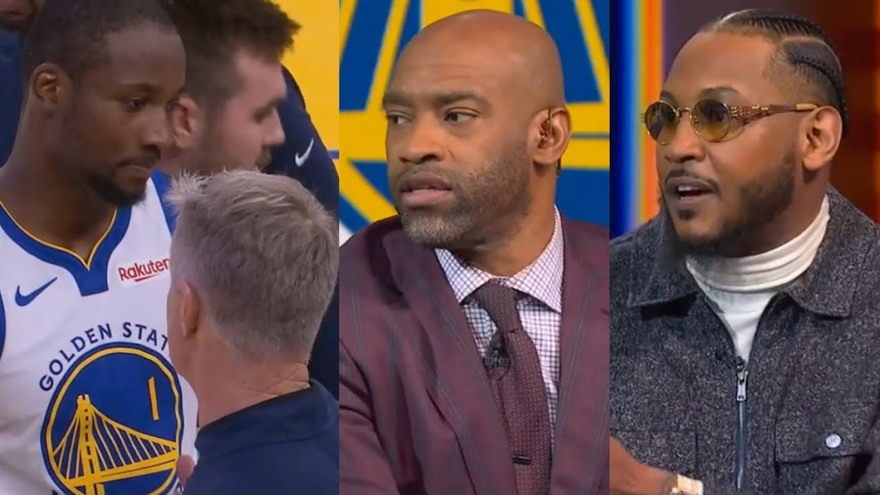 Carmelo, Vince and Bosh sound off on Warriors GM's comments after Kuminga 20pts vs Raptors