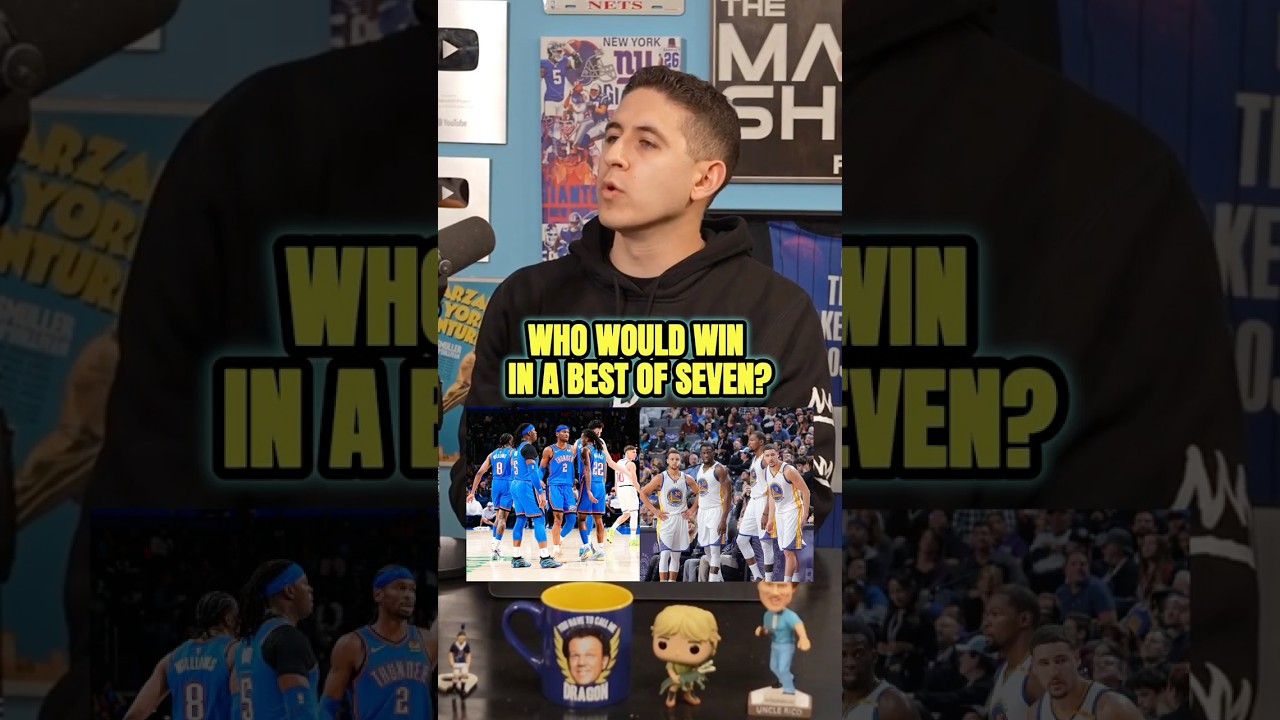 WHO WOULD WIN IN THE BEST OF 7 SERIES? THE '25 THUNDER OR THE '16 WARRIORS? #shorts #basketball #nba