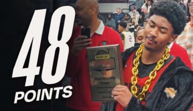 Jason Crowe Jr Sets NEW Hoophall Scoring Record - 48 PTS 🔥