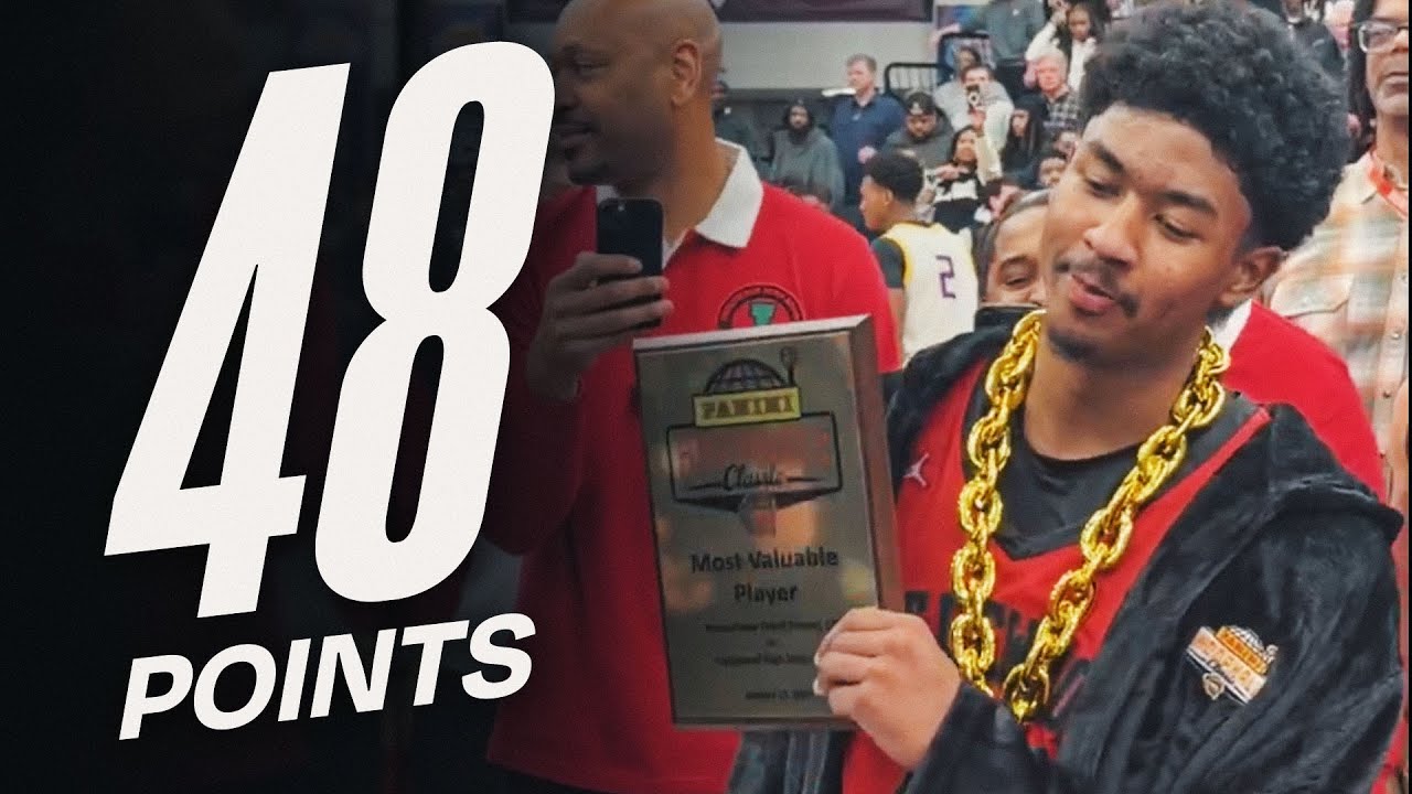 Jason Crowe Jr Sets NEW Hoophall Scoring Record - 48 PTS 🔥