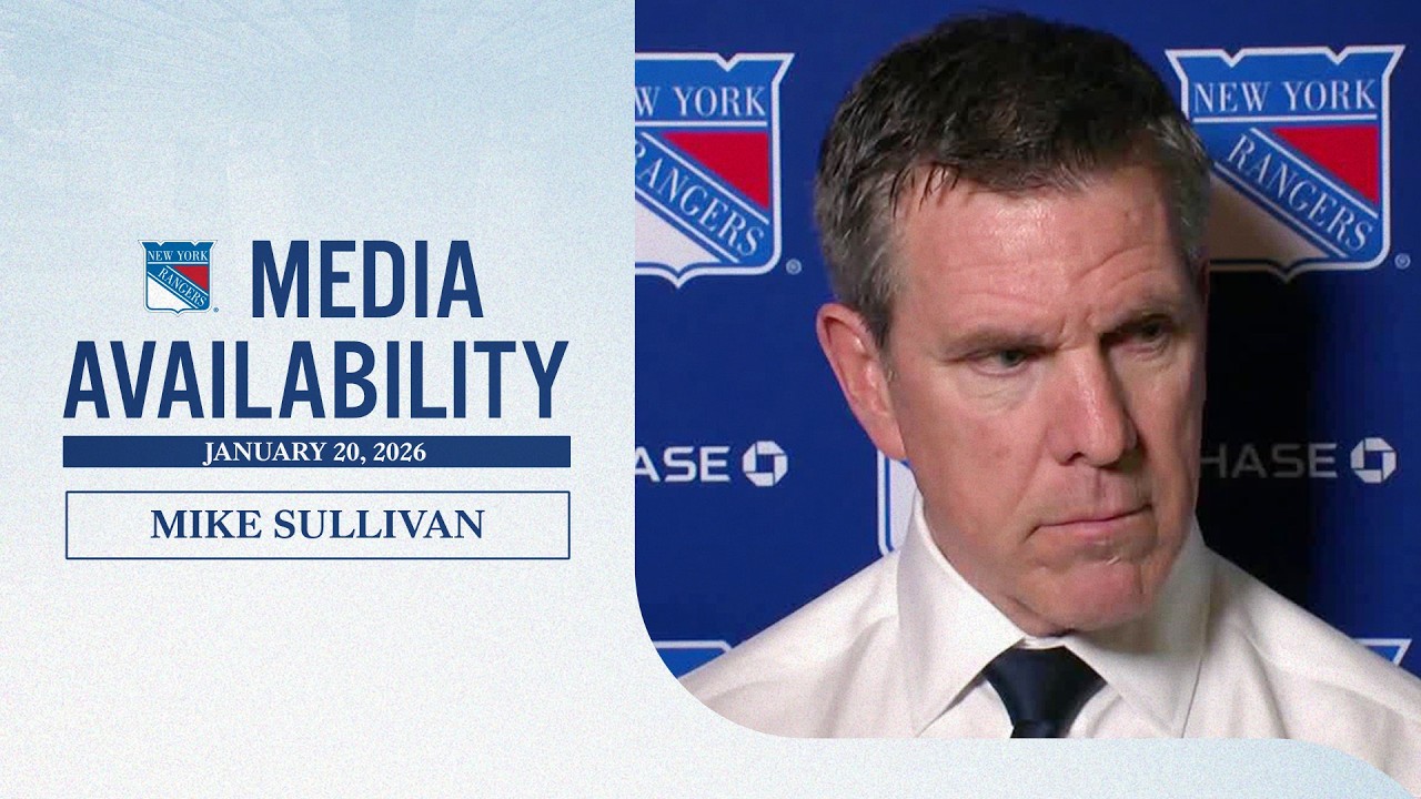 NYR at LA: Mike Sullivan Postgame Media Availability | Jan. 20, 2026