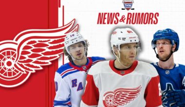 Red Wings News & Rumors: Trading for Pettersson/Panarin, Pivoting From Andersson & Kane Milestone