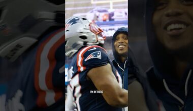 Milton almost had that pick 😂 #micdup #patriots #nfl #playoffs #shorts