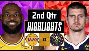 Los Angeles Lakers vs Denver Nuggets Full Game Highlights 2nd Qtr | Jan 20 | 2026 NBA Highlights