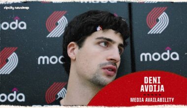 Deni Avdija on All-Star Fan Voting, Returning from Injury, and Caleb Love | January 20, 2026