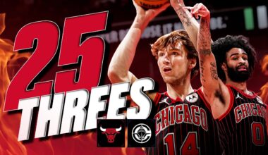 Bulls tie franchise record for threes in a BIG win 🔥