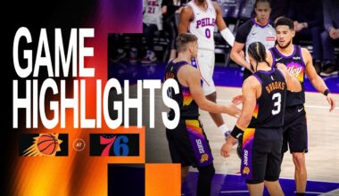 Phoenix Suns beat the Philadelphia 76ers 116-110 | Phoenix Suns Game Highlights 1-20-26
