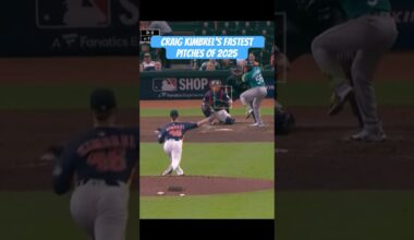 Craig Kimbrel’s FASTEST Pitches of 2025