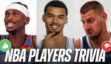 NBA Players Play NBA Trivia 🤔 😂 | 2025-26 NBA Season