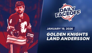 Vegas Lands Rasmus Andersson in Trade With Flames | Daily Faceoff Live