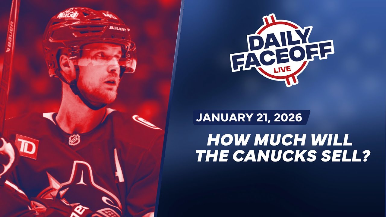 How Far Will the Vancouver Canucks Sell Off Go? | Daily Faceoff Live