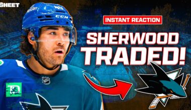 Kiefer Sherwood TRADED to San Jose Sharks - Pierre McGuire and Jeff Marek React | The Sheet