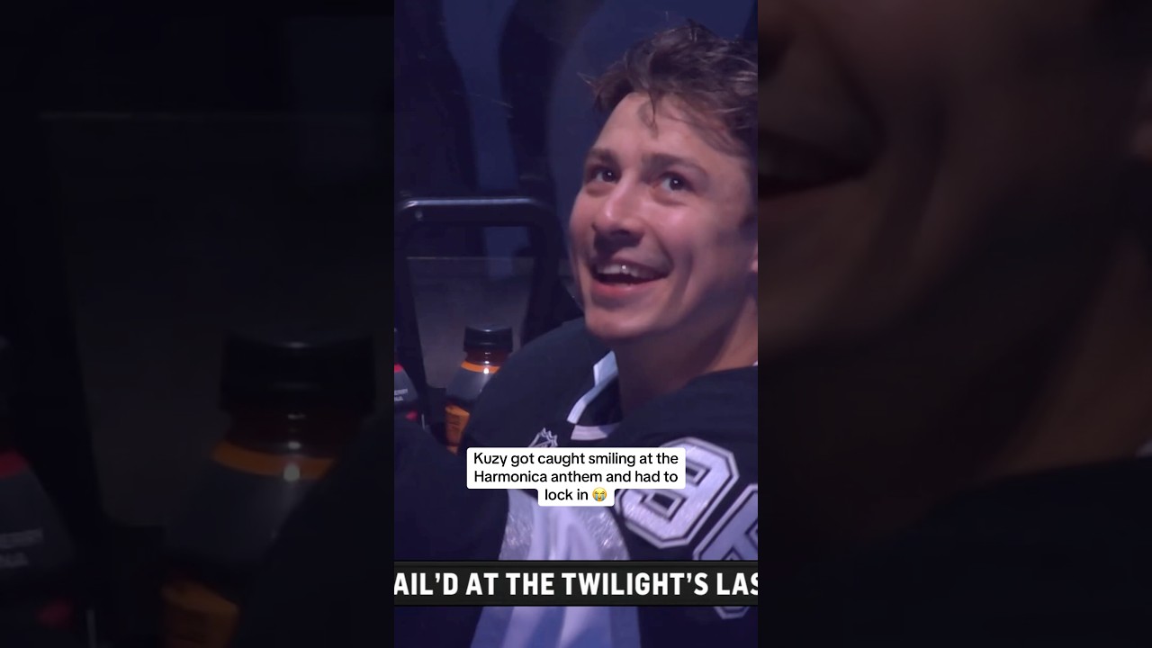 Kuzy is really one of one 😭 #lakings #andreikuzmenko