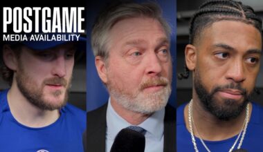New York Islanders Postgame Availability | NYI at VAN
