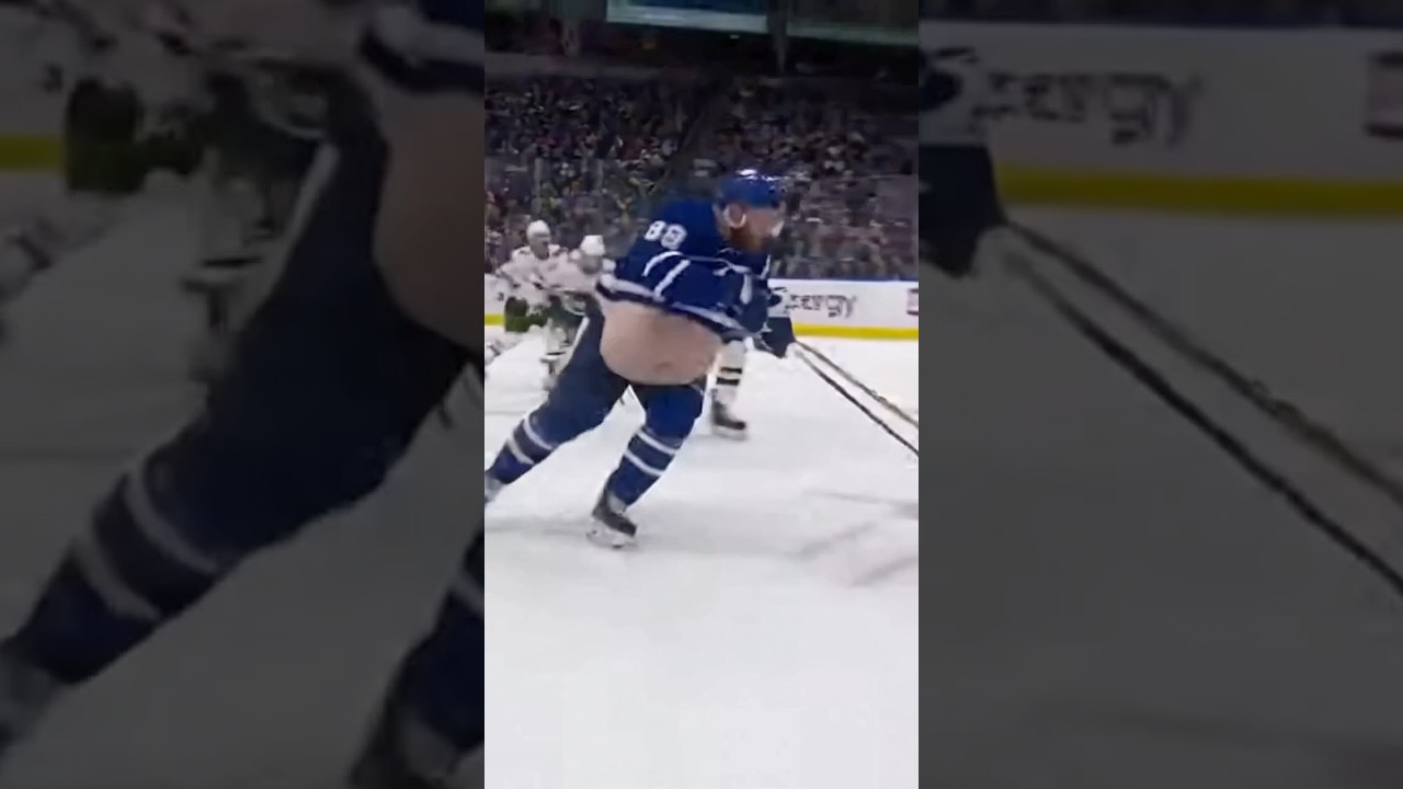 POV: He Scored With the Belly Out 😬🏒