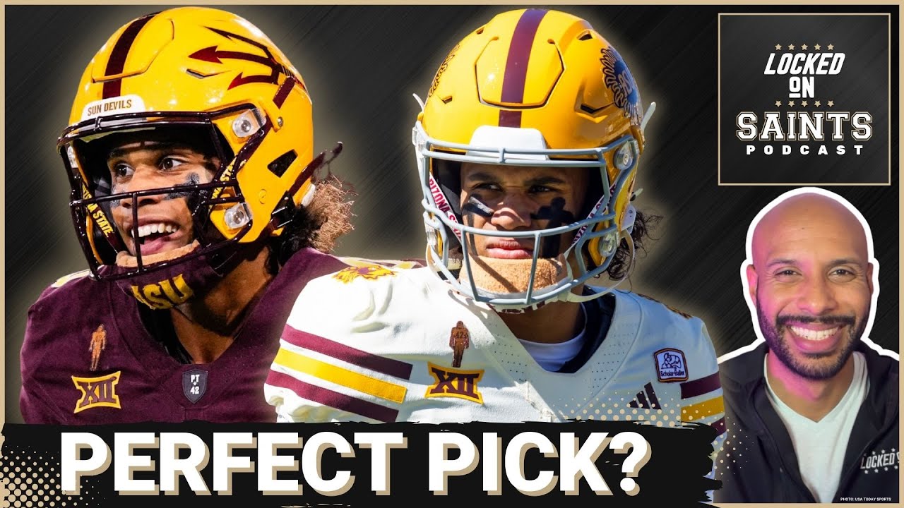 PERFECT FIT: New Orleans Saints Mock Draft Targets Jordan Tyson, Chris Olave Needs Help