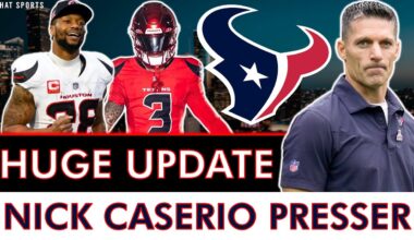 Houston Texans Rumors YOU WON’T BELIEVE: Tank Dell & Joe Mixon Update From Nick Caserio