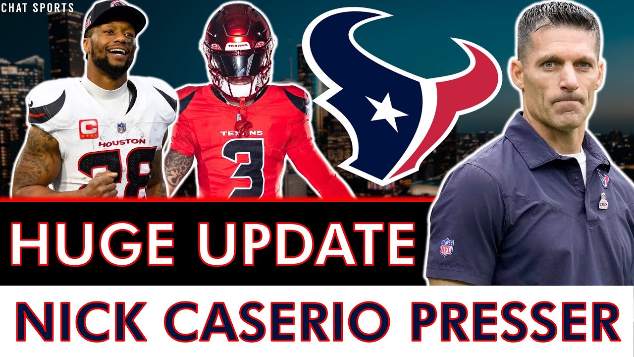 Houston Texans Rumors YOU WON’T BELIEVE: Tank Dell & Joe Mixon Update From Nick Caserio