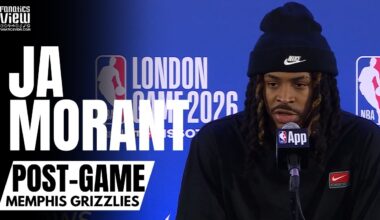 Ja Morant Responds to Question Around Future With Memphis Grizzlies, Recaps Playing in London-UK