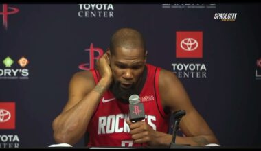 Houston Rockets Postgame: Kevin Durant talks comeback win over Spurs