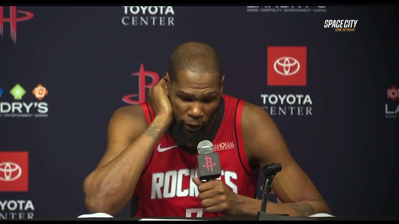 Houston Rockets Postgame: Kevin Durant talks comeback win over Spurs