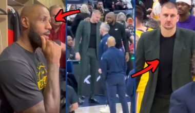 LeBron James Reacts To Nikola Jokic After Denver Nuggets BIG LOSS Against Los Angeles Lakers!