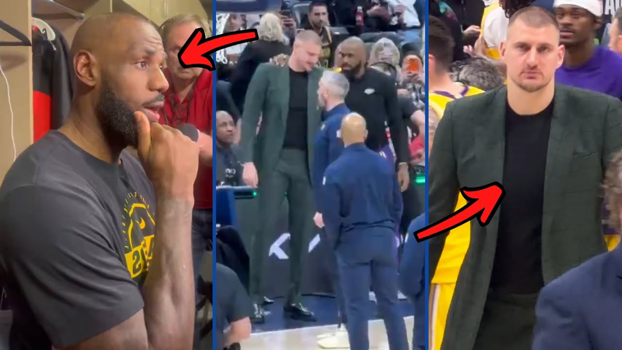 LeBron James Reacts To Nikola Jokic After Denver Nuggets BIG LOSS Against Los Angeles Lakers!