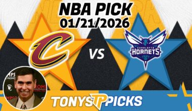 Cleveland Cavaliers vs Charlotte Hornets Pick 1/21/26 NBA Pick Prediction