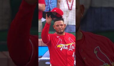 YADIER MOLINA IS BACK