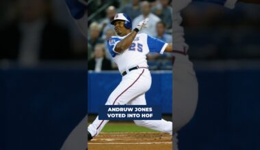 Andruw Jones is a hall of famer... what took so long???