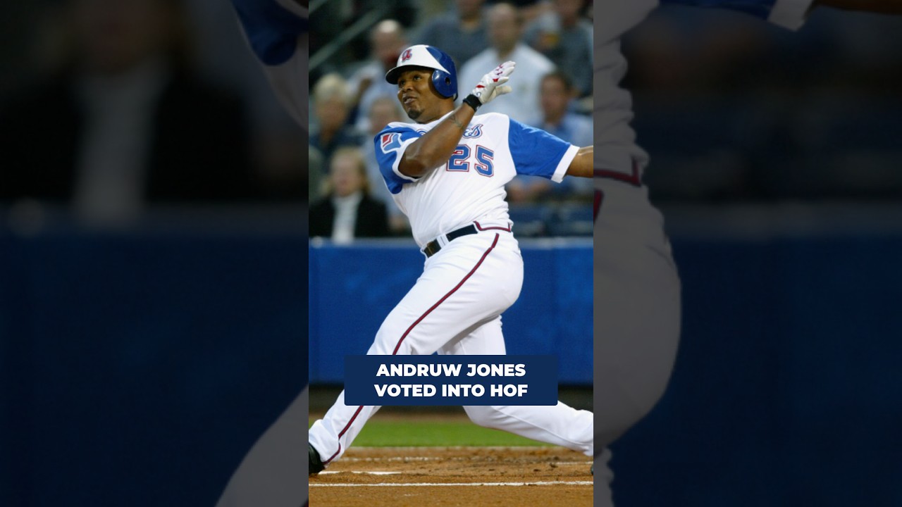 Andruw Jones is a hall of famer... what took so long???