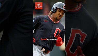 Jose Ramirez absence raises concerns for spring training #shorts #guardians #mlb